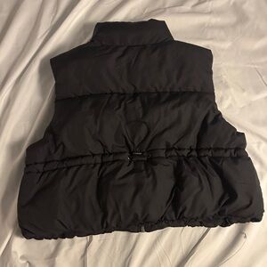 Double Zero Black Puffer Vest